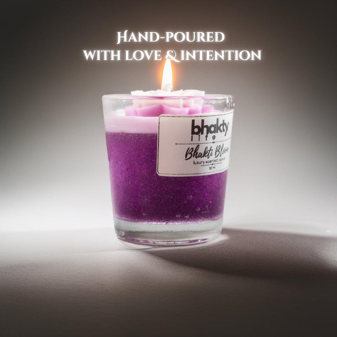 Bhakti Bloom. Scented Candle bhakty.store