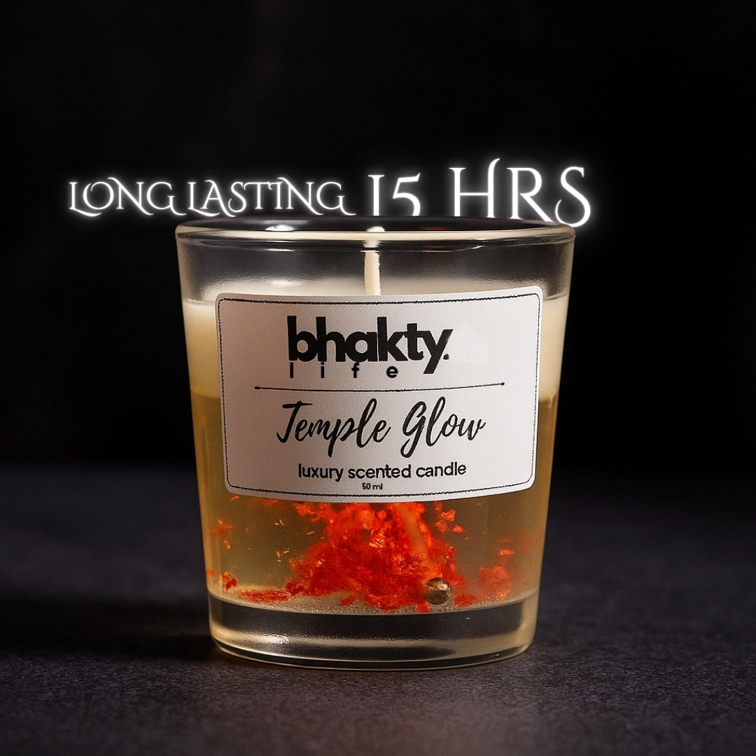 Temple Glow. Scented Candle bhakty.store