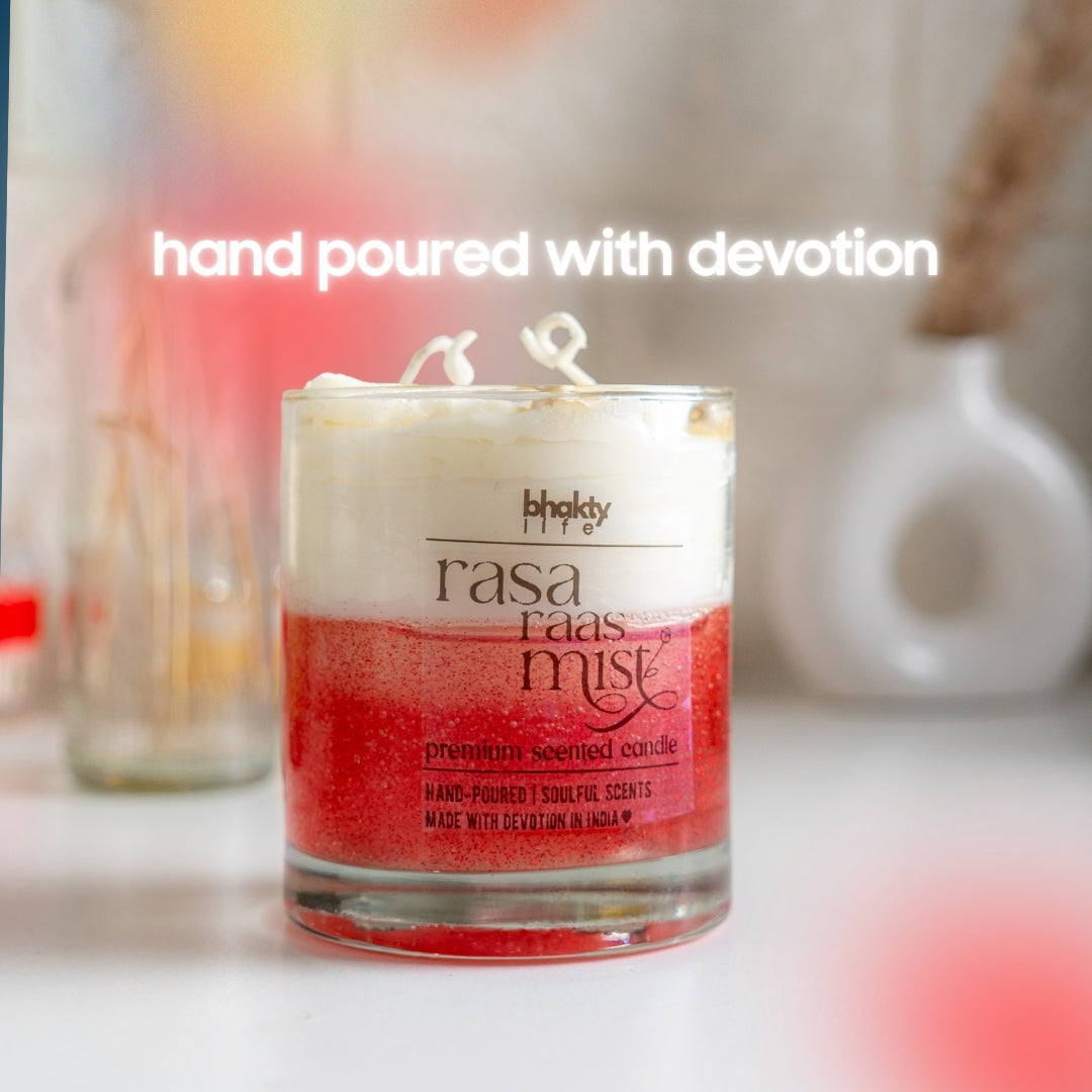 Rasa Raas Mist. Scented Candle bhakty.store