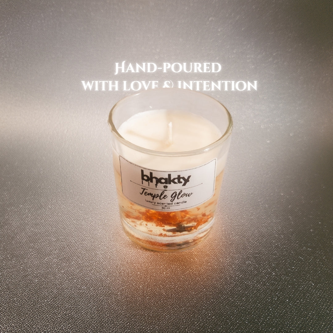 Temple Glow. Scented Candle bhakty.store