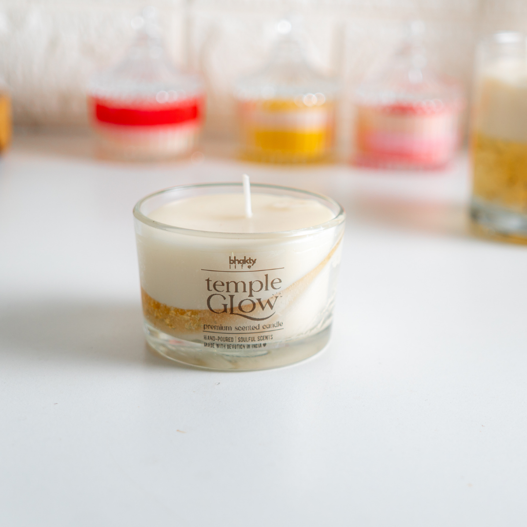 Temple Glow. Scented Candle bhakty.store