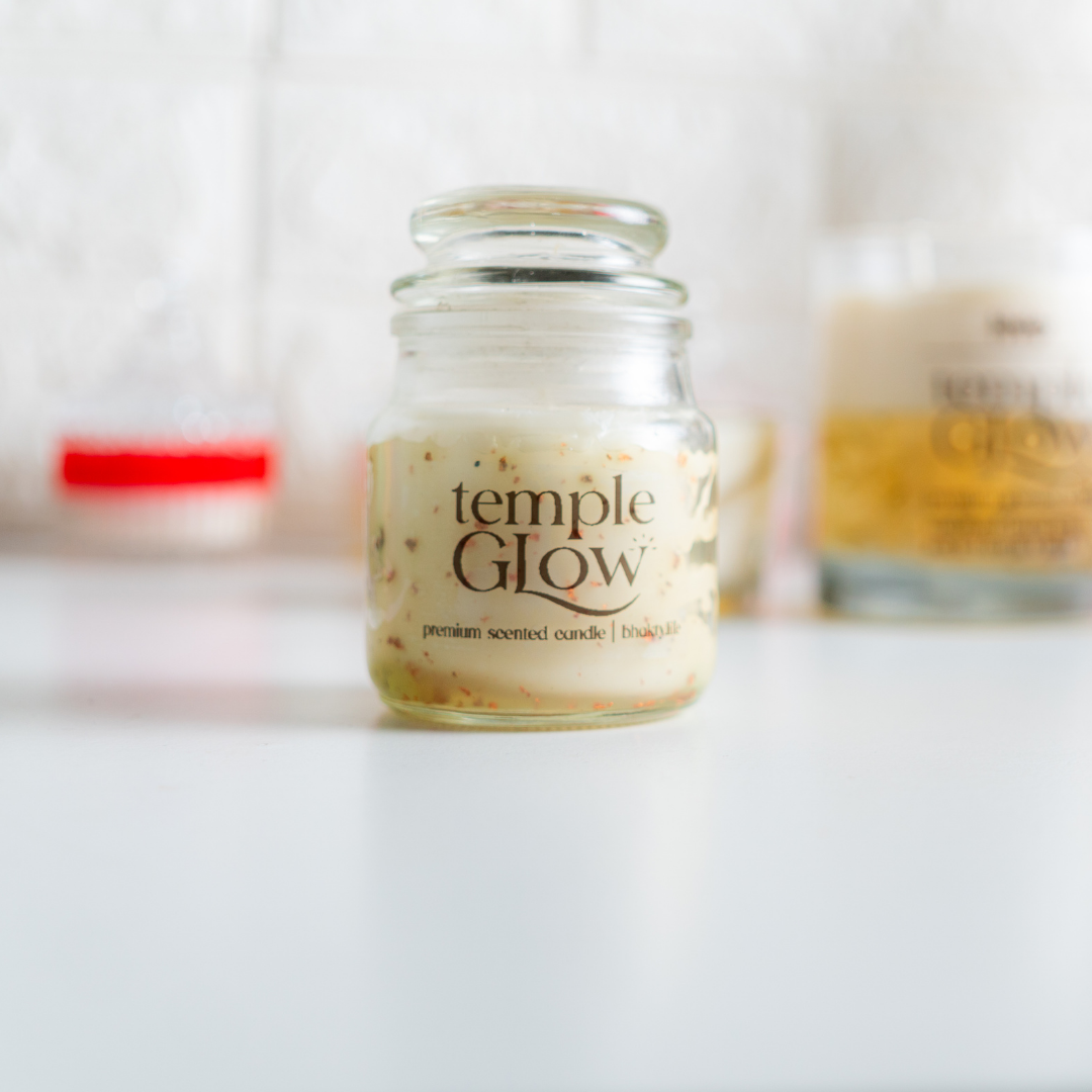 Temple Glow. Scented Candle bhakty.store