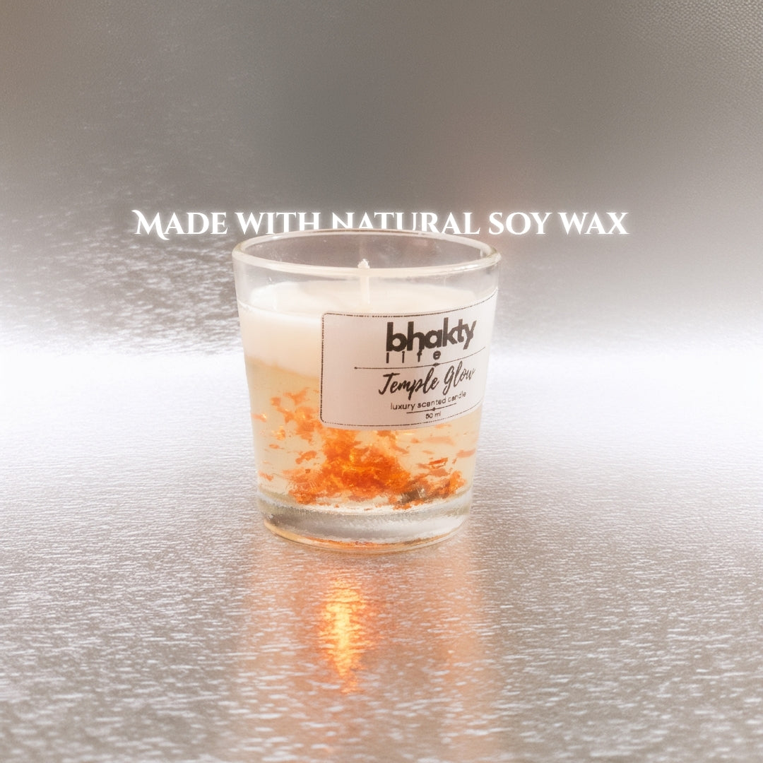 Temple Glow. Scented Candle bhakty.store