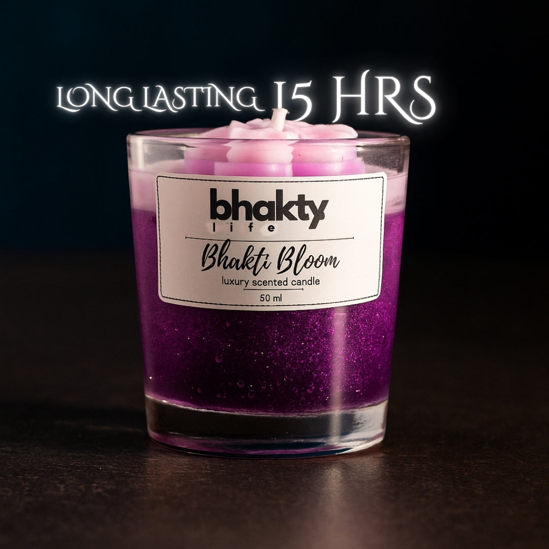 Bhakti Bloom. Scented Candle bhakty.store