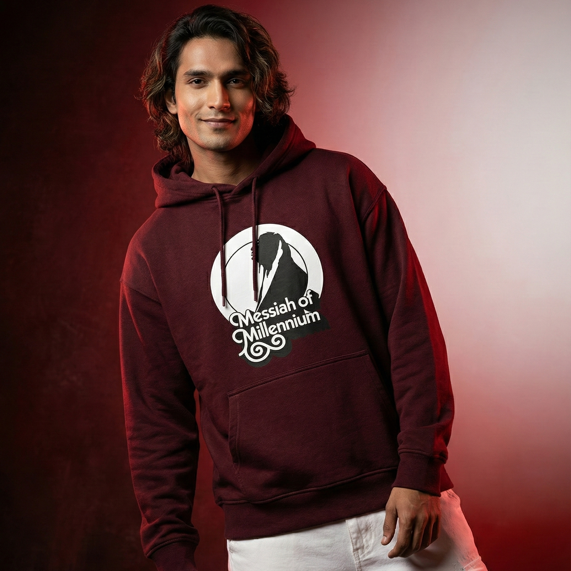 Messiah of Millennium. Hoodie bhakty.store