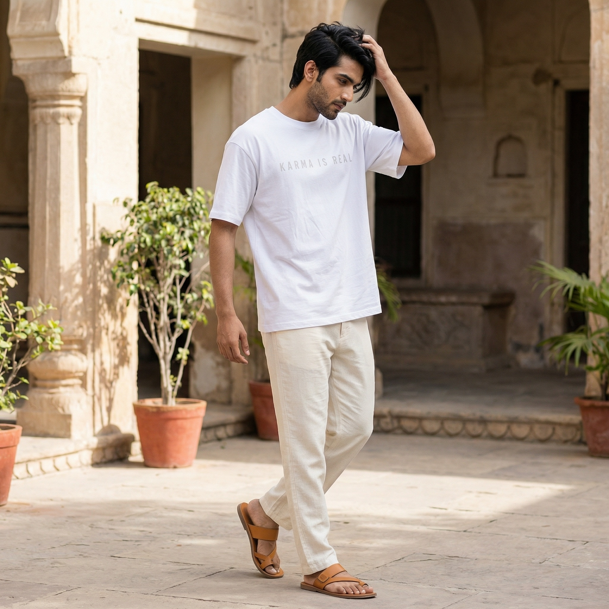 Karma. Regular Fit T-Shirt bhakty.store