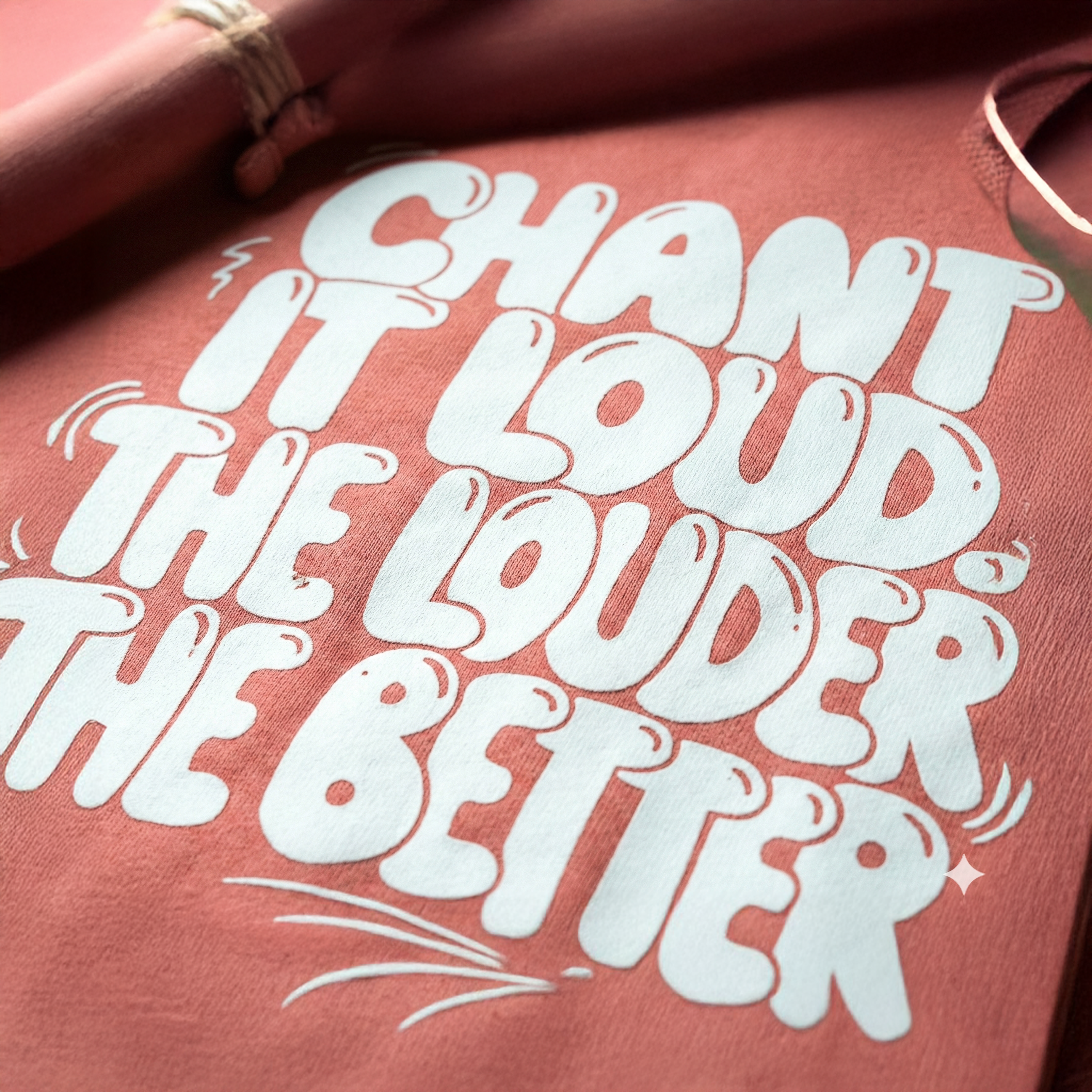 Chant Louder. Hoodie bhakty.store