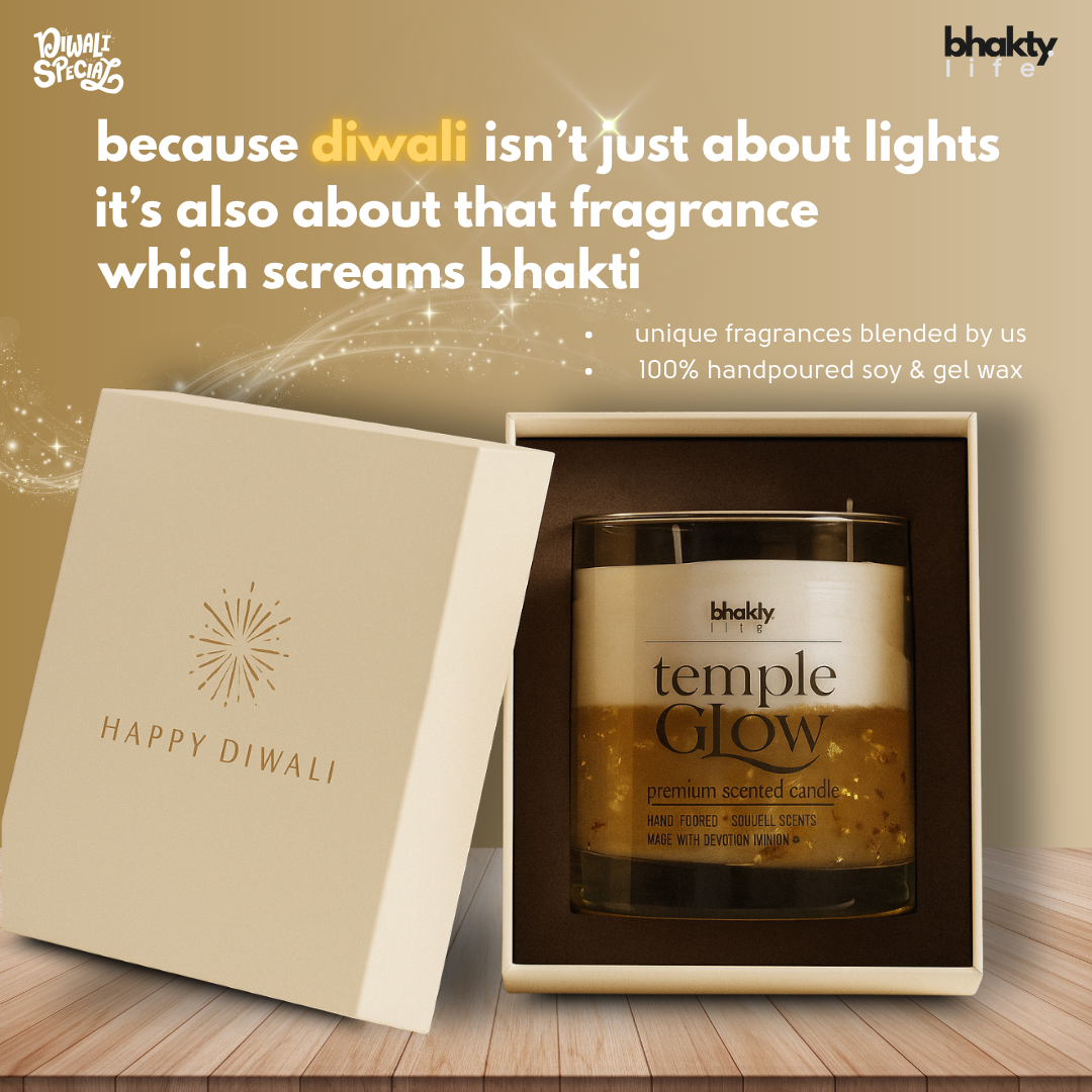 Temple Glow. Scented Candle bhakty.store