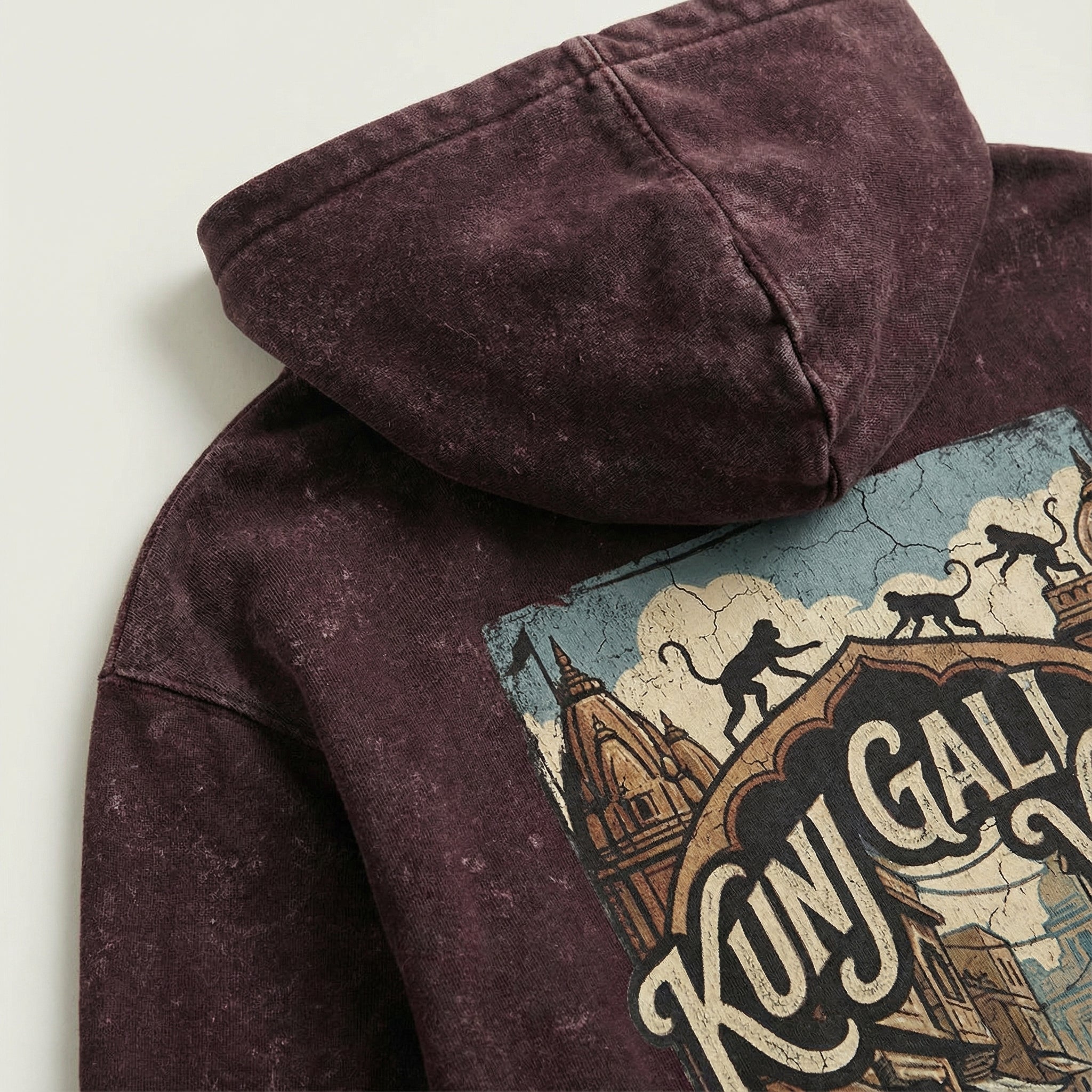 Kunj Gali Vibes. Hoodie bhakty.store