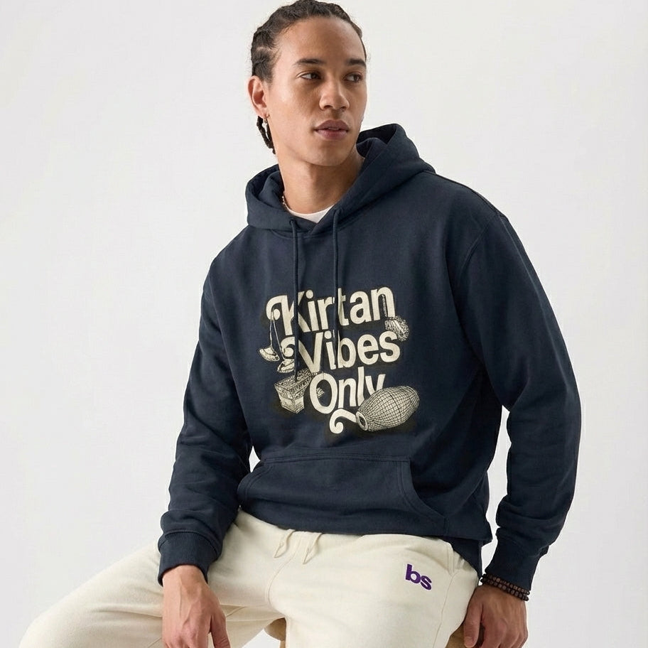 KIRTAN VIBES ONLY. Hoodie bhakty.store