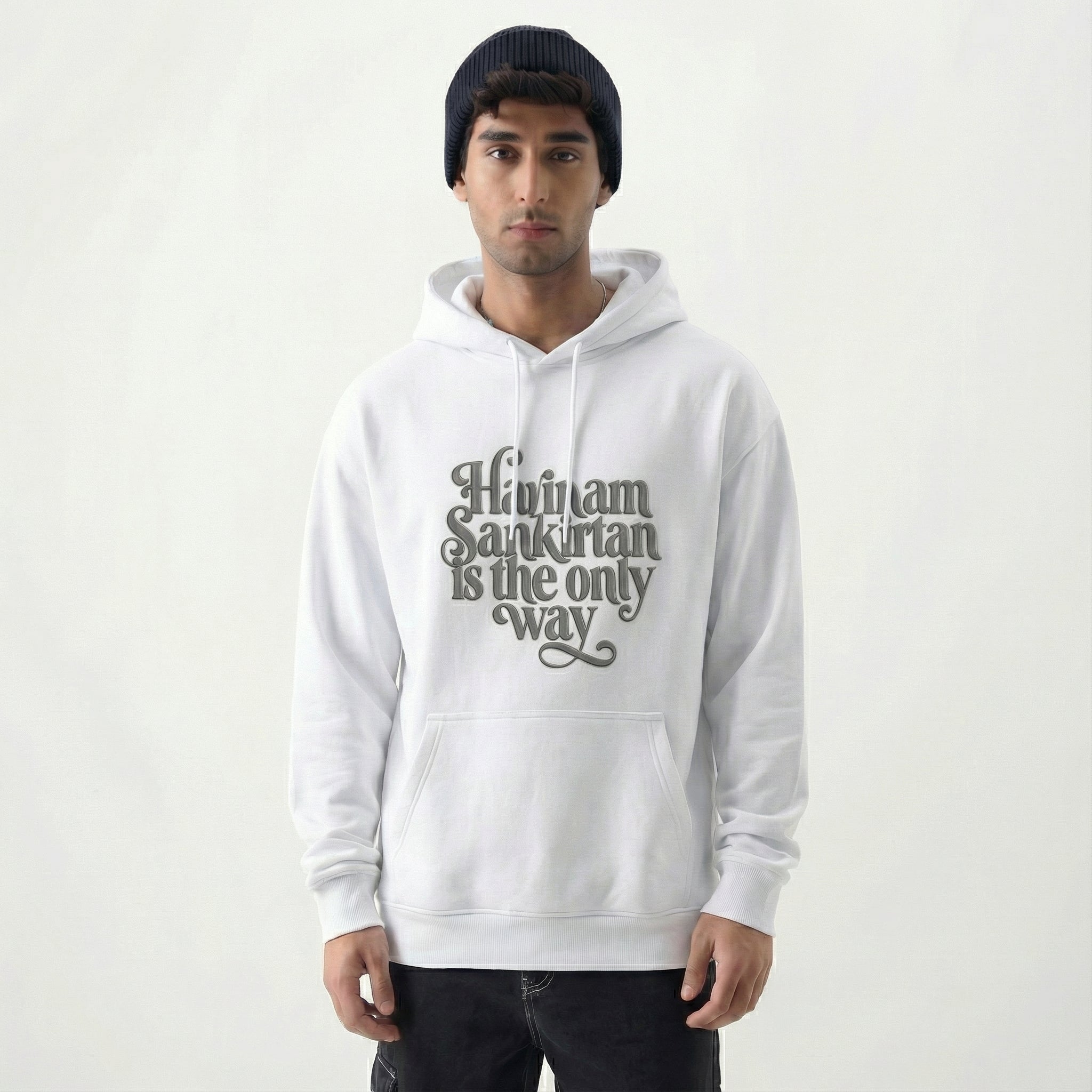 Harinam on the way. Hoodie. bhakty.store