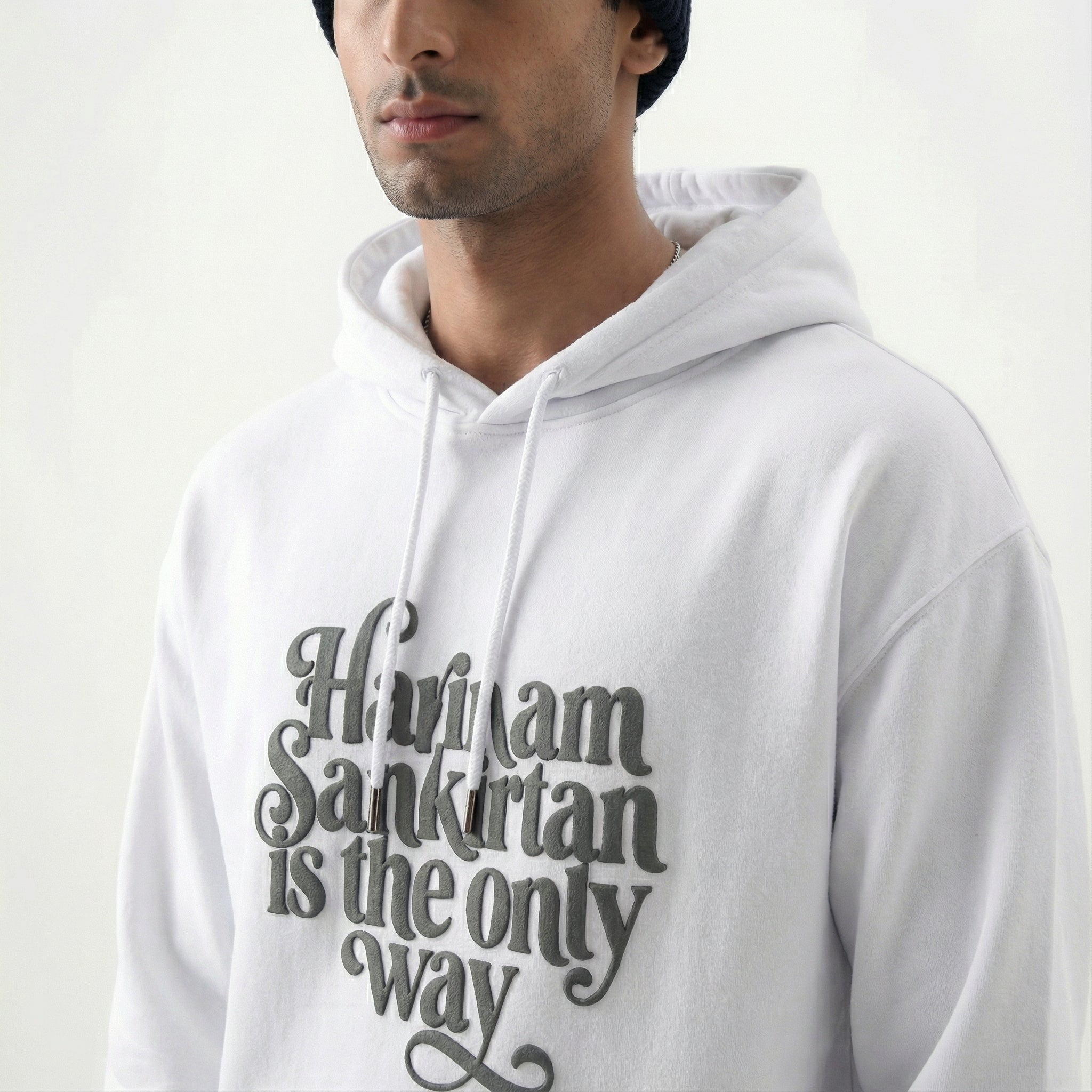 Harinam on the way. Hoodie. bhakty.store