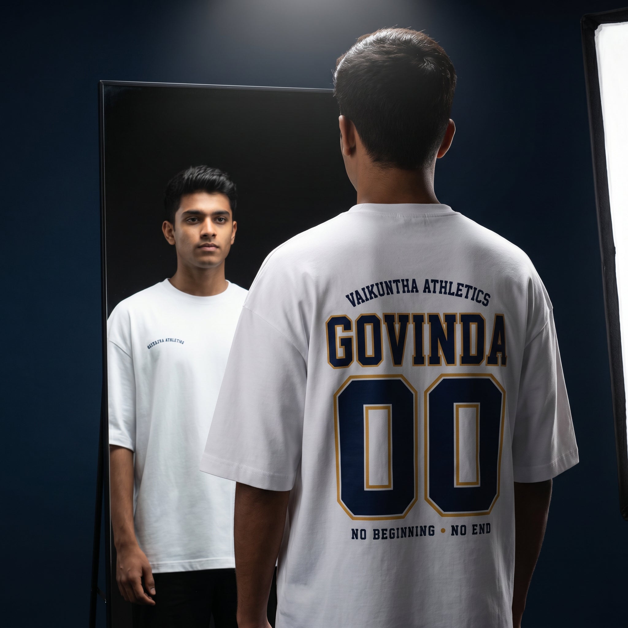 Vaikuntha Athletics. Oversized Heavy T-Shirt bhakty.store