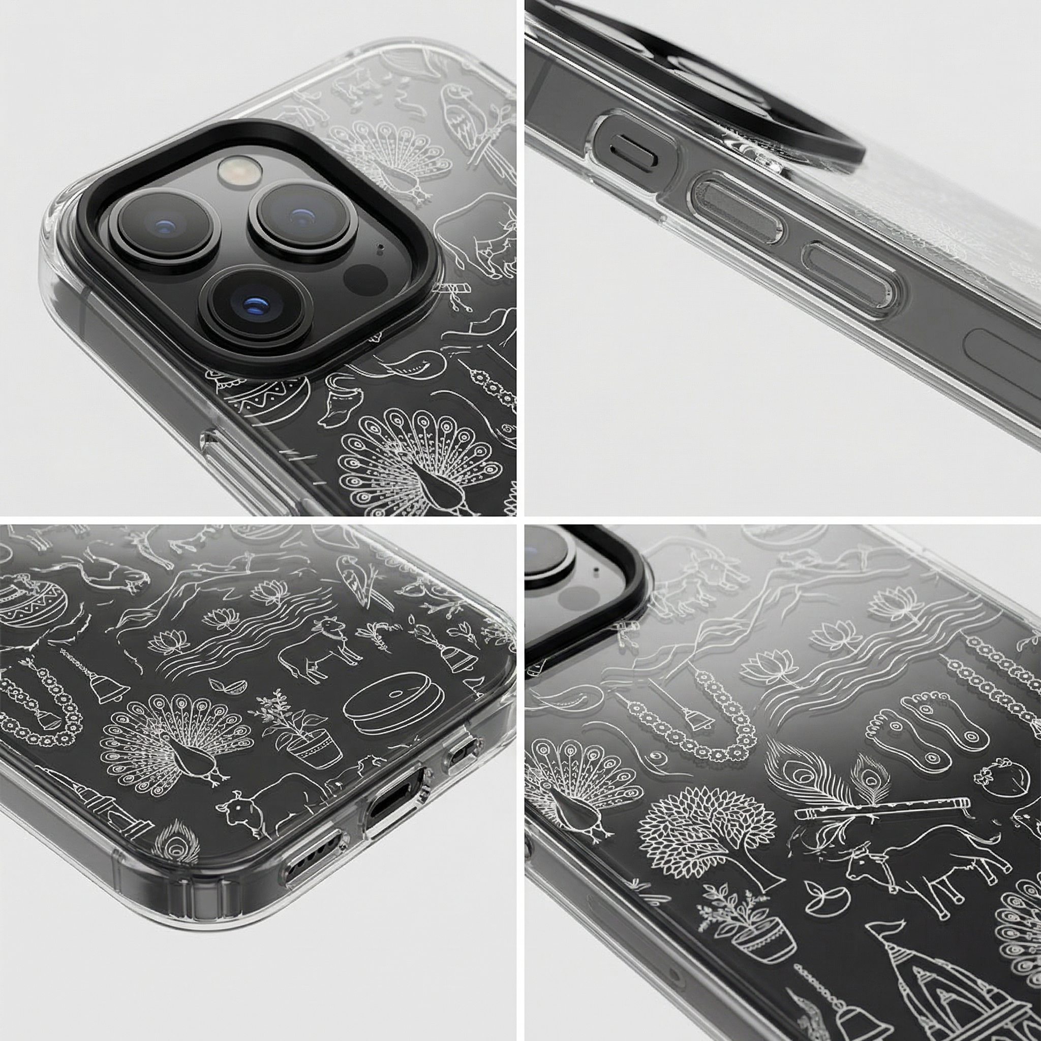 Vrindavan. Hard Clear Case bhakty.store