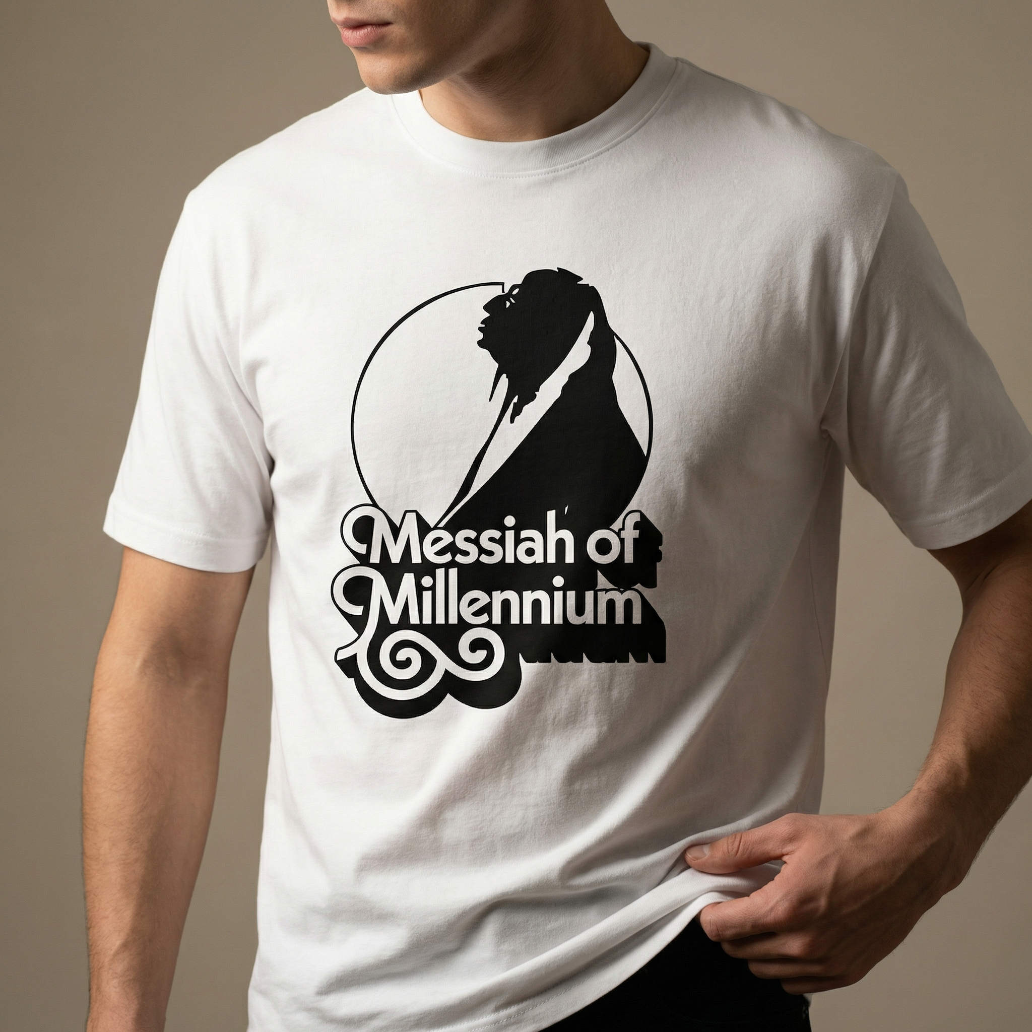 Messiah of Millennium. Regular Fit T-shirt bhakty.store